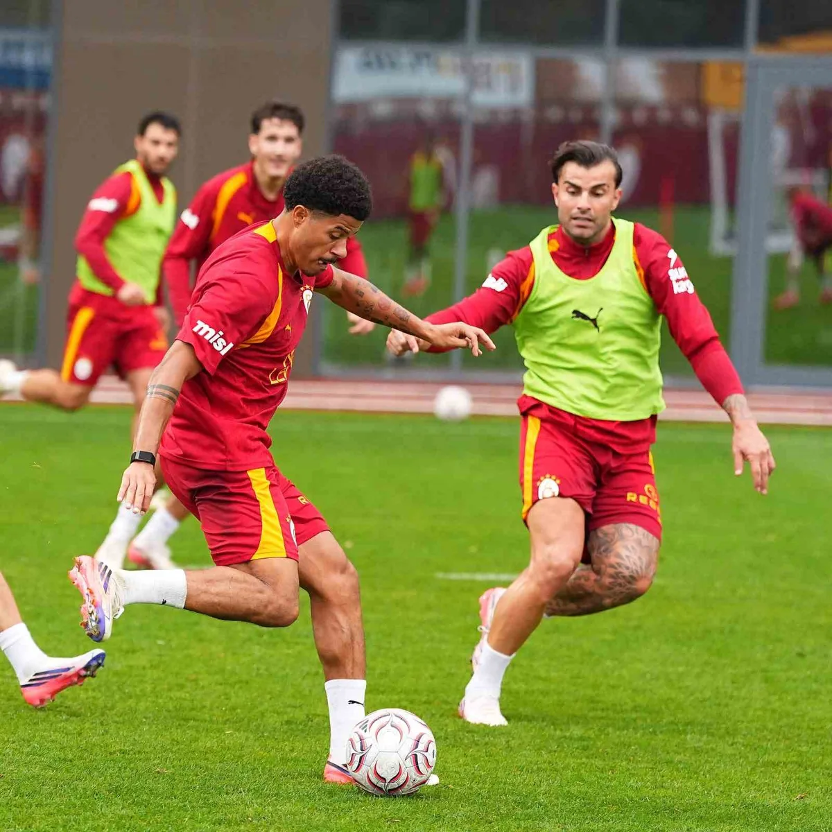 Galatasaray, Trabzonspor maçı hazırlıklarını sürdürdü
