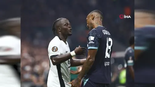 UEFA Avrupa Ligi: Beşiktaş: 1 - Marsilya: 1 (İlk yarı)
