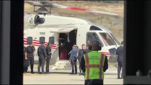 Cumhurbaşkanı Erdoğan, İstanbul Havalimanı’na geldi