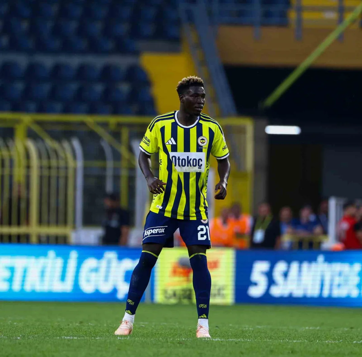 Oppong, Fenerbahçe’de ilk maçına çıktı