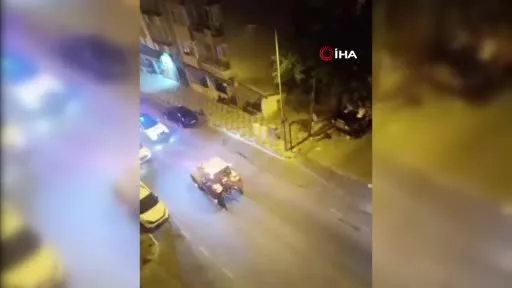 Tekirdağ’da hareketli dakikalar: Kaçan traktör sürücüsü polis aracına çarparak yakalandı