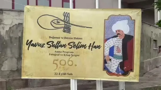 Yavuz Sultan Selim Han, vefatının yıldönümünde törenle anıldı