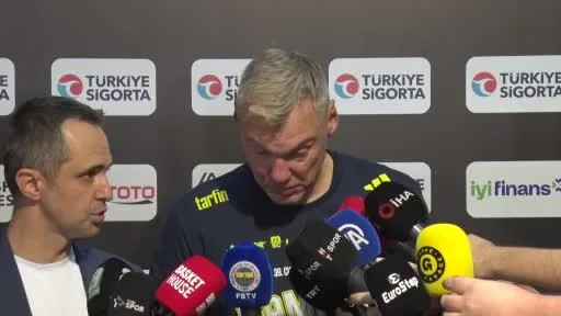 Sarunas Jasikevicius: "Beşiktaş’a karşı oynamak her zaman zor"