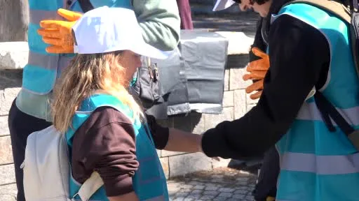 Osmangazi’de gönüllüler Uludağ için el ele verdi
