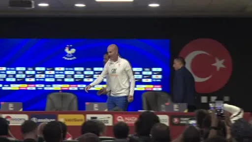Zinedine Zidane: "Zidane oyunu diye bir şey yok. Yarın herkes Fransa takımını görecek"