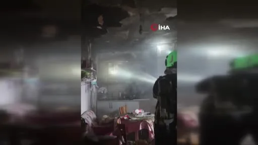 Bilecik’te aspiratörden çıkan yangın paniğe sebep oldu