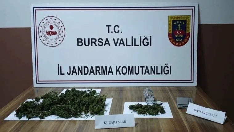 İnegöl’de uyuşturucu operasyonu