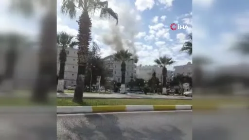 Ayvalık’ta kızgın yağa su dökülünce yangın çıktı