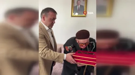 Şehit babası Hasan Bayır 93 yaşına girdi