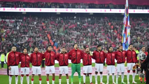UEFA Uluslar Ligi: Türkiye: 0 - İtalya: 3 (İlk yarı)