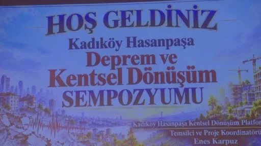 Kadıköy’de deprem ve kentsel dönüşüm sempozyumu: Hasanpaşa için dönüşüm çağrısı