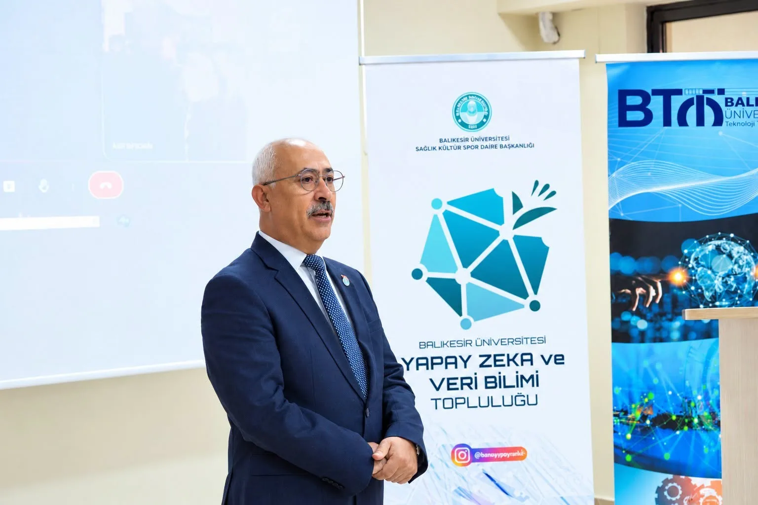 BAÜN’de Dijital İş Süreçleri ve Yapay Zekâ Destekli Eğitim programı başladı