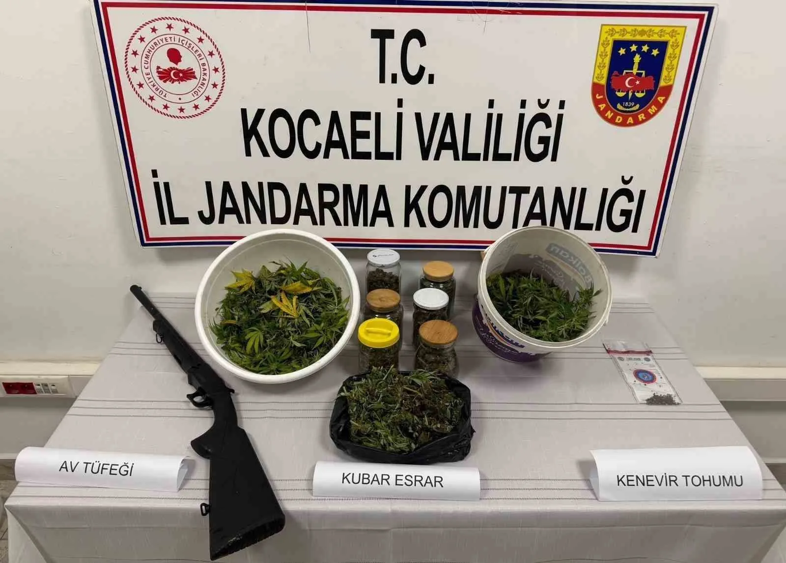 Kocaeli’de jandarmadan uyuşturucu operasyonu: 2 şüpheli yakalandı