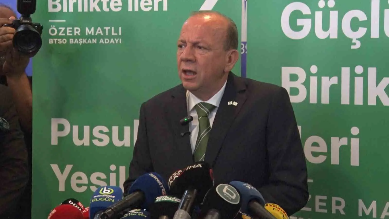 BTSO Başkan Adayı Özer Matlı: "Bu şehir sonunda doğruyu bulacak"