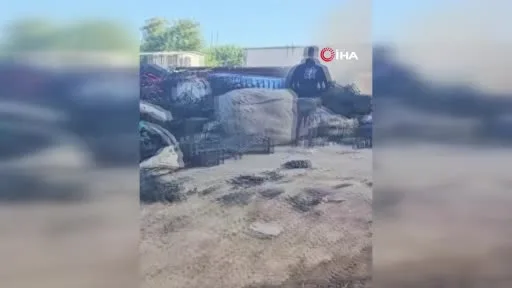 Bursa’da geri dönüşüm tesisinde yangın paniği: Patlama sesleri korkuttu