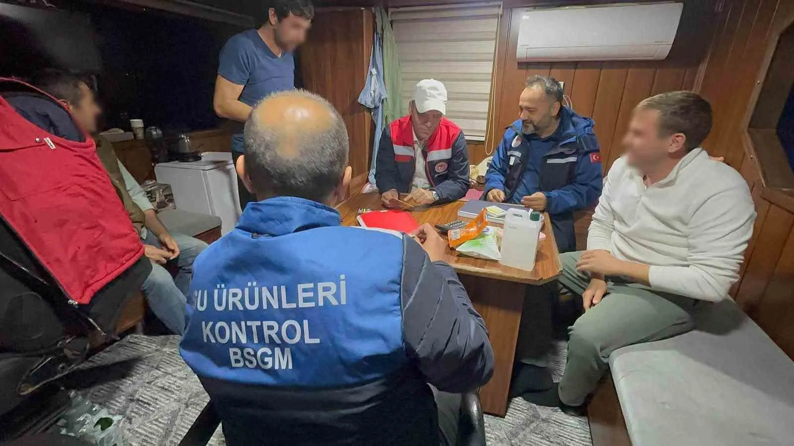 Balıkçılara gece denetimi