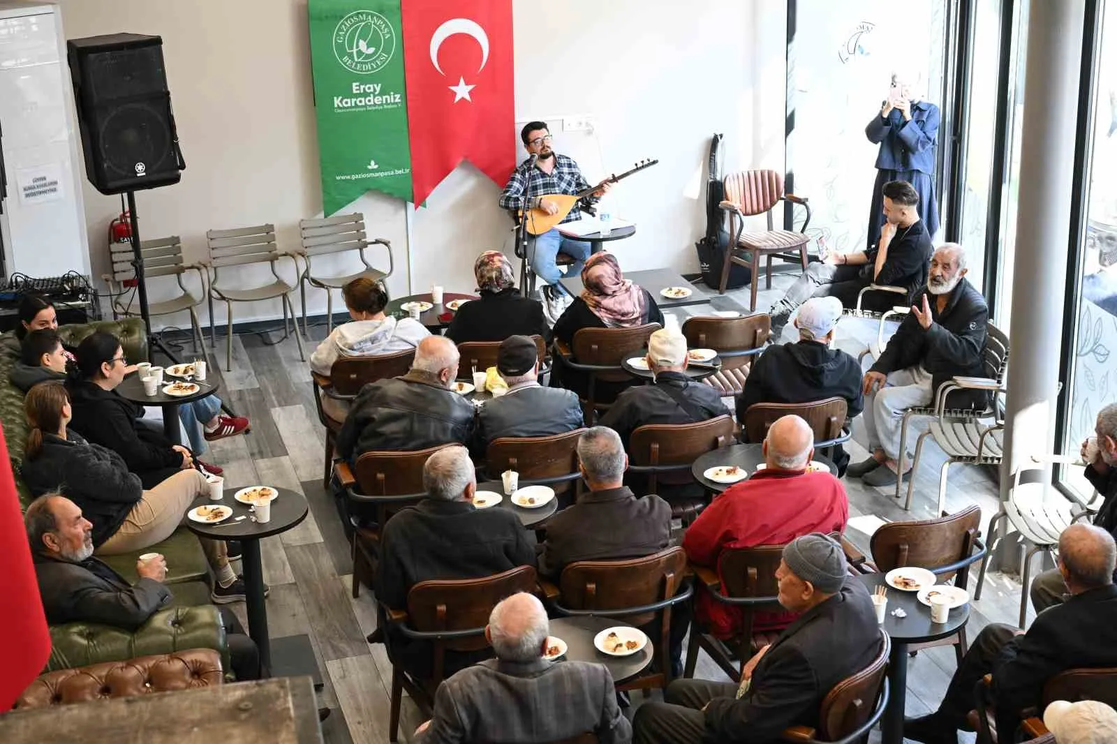 Gaziosmanpaşa’da Dünya Yaşlılar Günü ile Dünya Kahve Günü kutlandı