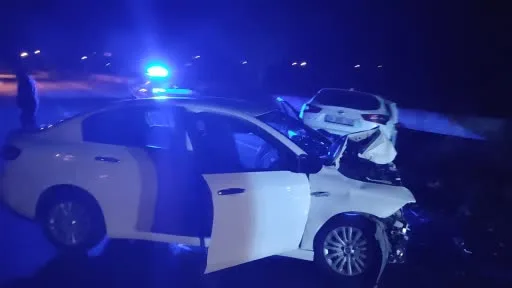 Keşan’da iki otomobil çarpıştı: 5 yaralı