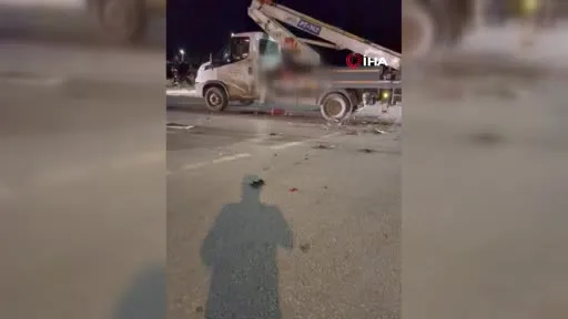 Bursa’da feci kaza : 1 ölü 1 ağır yaralı