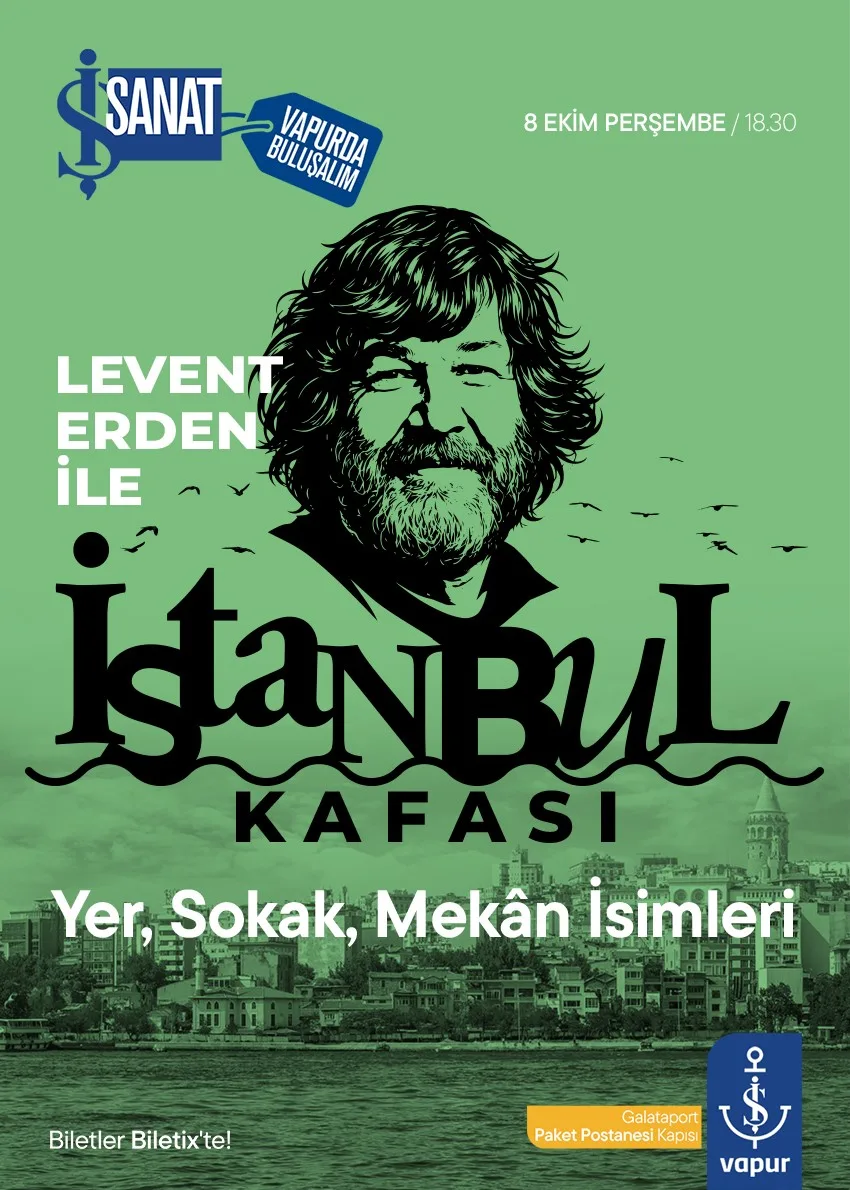 İş Vapur’da şehir, sinema ve sanat söyleşileri