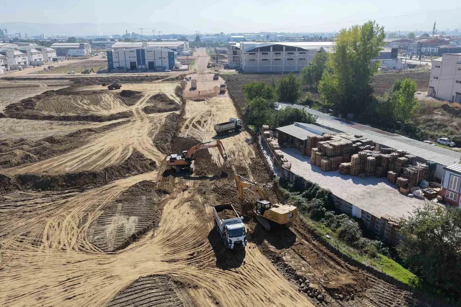 Büyükşehir’den İnegöl’e 7 kilometrelik yeni yol