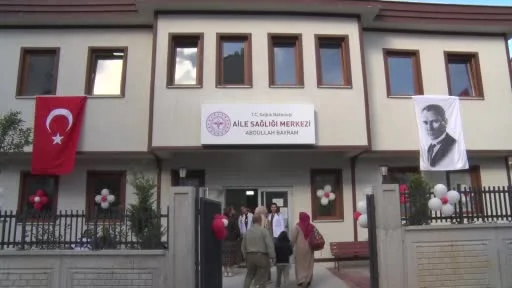 Sancaktepe’de modern sağlık merkezi Abdullah Bayram Aile Sağlığı Merkezi açıldı