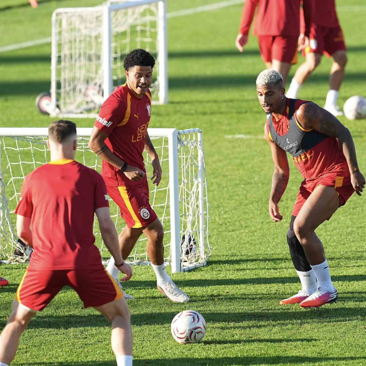 Galatasaray, Kasımpaşa maçı hazırlıklarını sürdürdü
