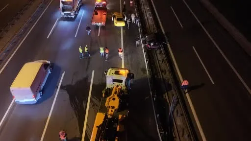 Kağıthane’de feci kaza: 1 ölü, 2 yaralı