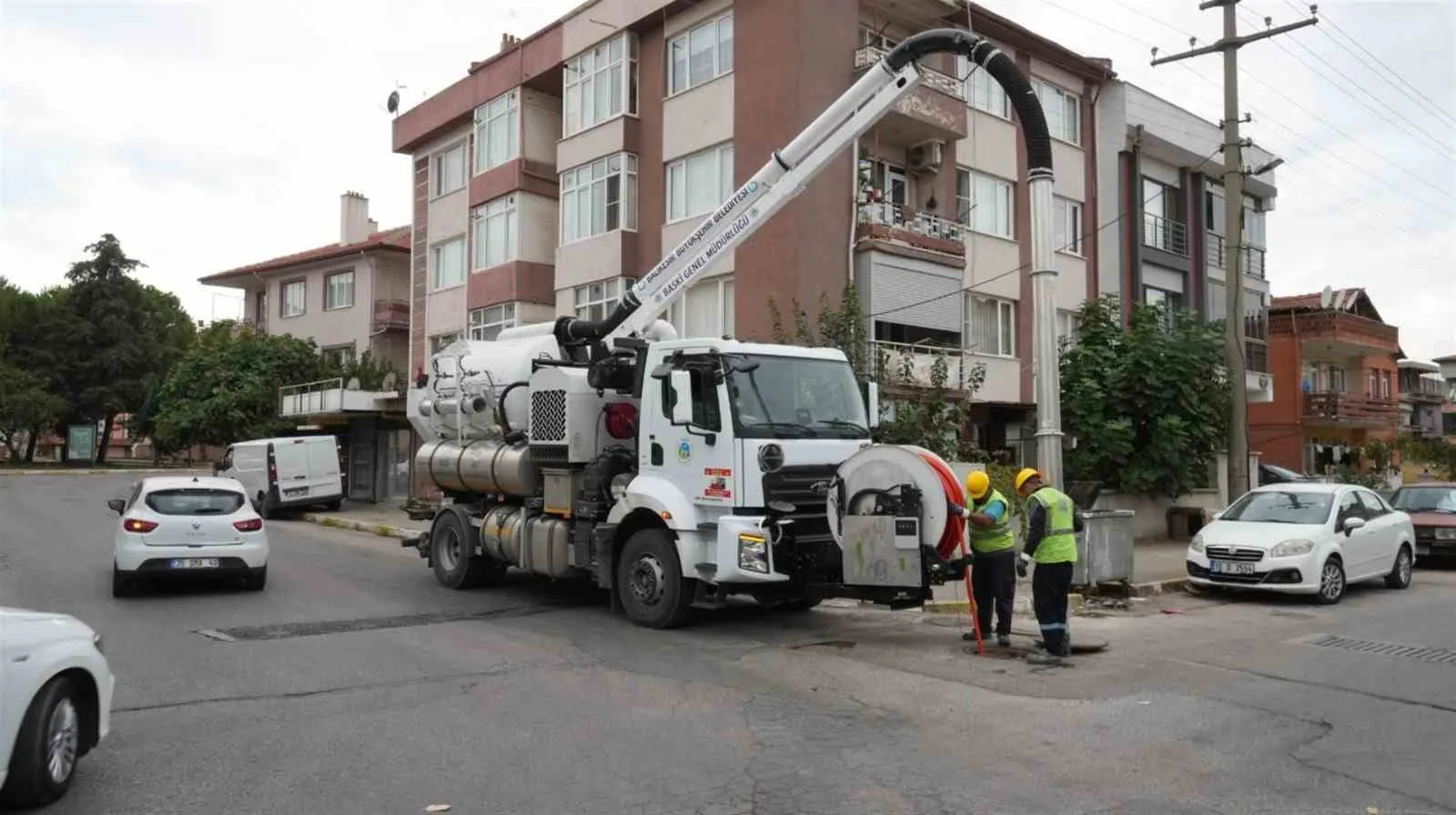 Vactorler sahaya indi, çalışmalar hızlandı
