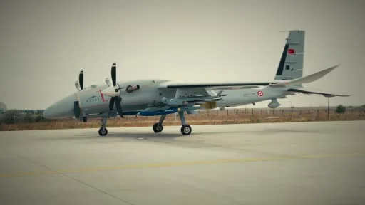 Akıncı’dan MGK mühimmatı ile ilk atışta tam isabet