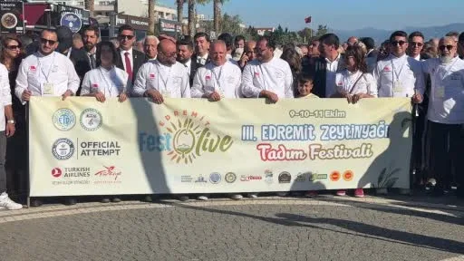 3. Edremit Festolive Zeytinyağı Tadım Festivali başladı