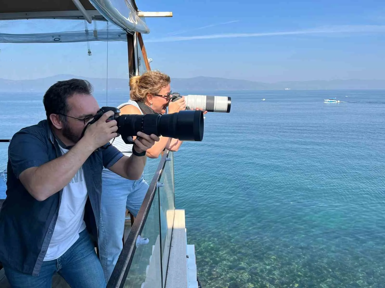 SOLOTÜRK gösterisini fotoğraflamak için birbirleriyle yarıştılar