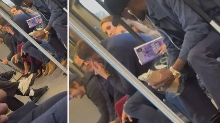 Değil otomobil arka bahçesinde helikopter bile var... Kızıyla metroda... Bir de çocuklu kadın diye yer verdiler