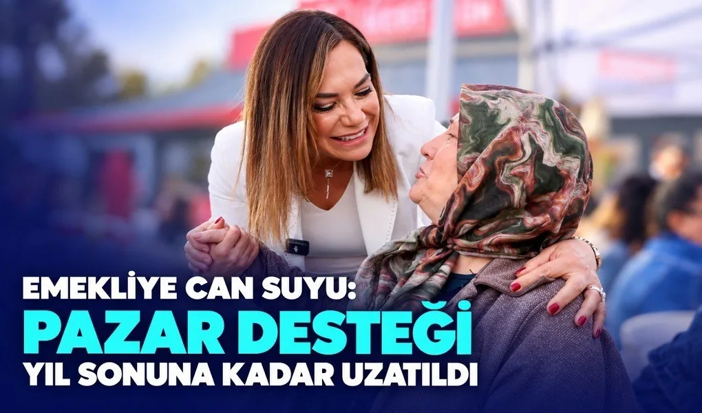 Emeklilere aylık bin 750 TL pazar desteği yıl sonuna kadar uzatıldı