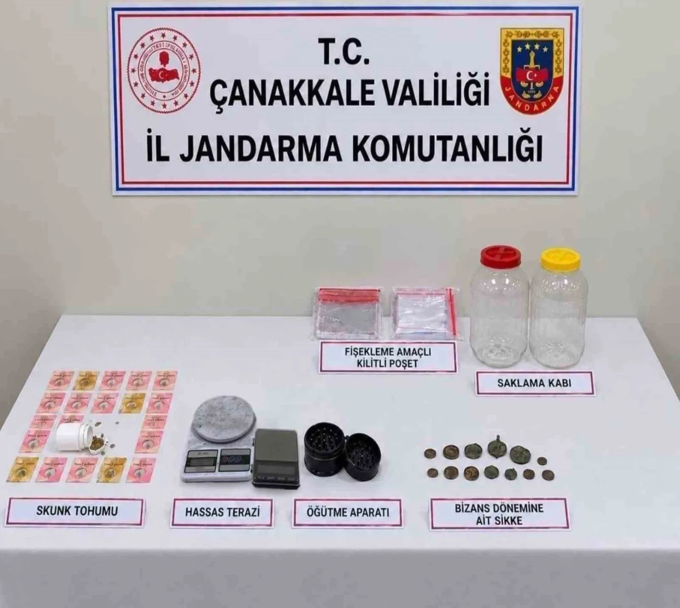 Çanakkale’de uyuşturucuyla mücadele operasyonu: 11 şüpheli tutuklandı
