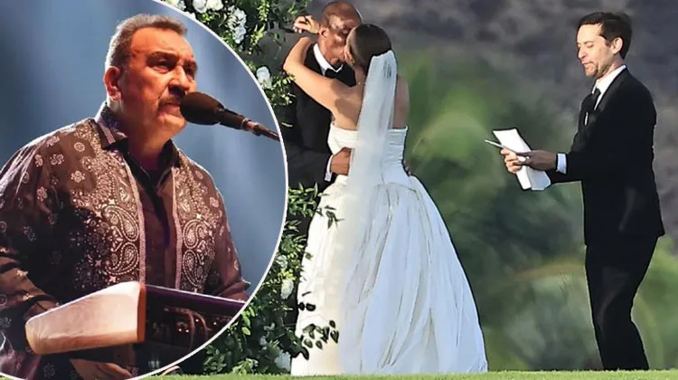Hollywood düğünü çok uzaklarda yapıldı... Herkesin aklına Ümit Besen geldi: Nikâhına beni çağır sevgilim!