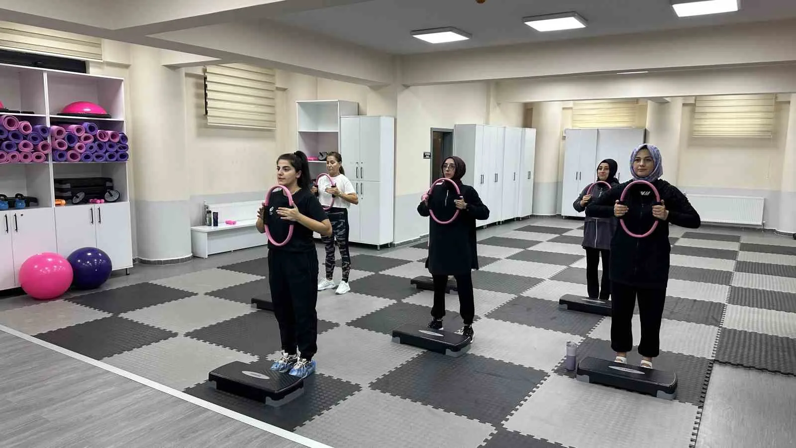 Çayırova’da pilates ve kardiyo kurslarına yoğun ilgi