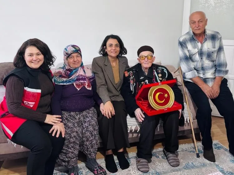 Şehit ailesine vefa ziyareti
