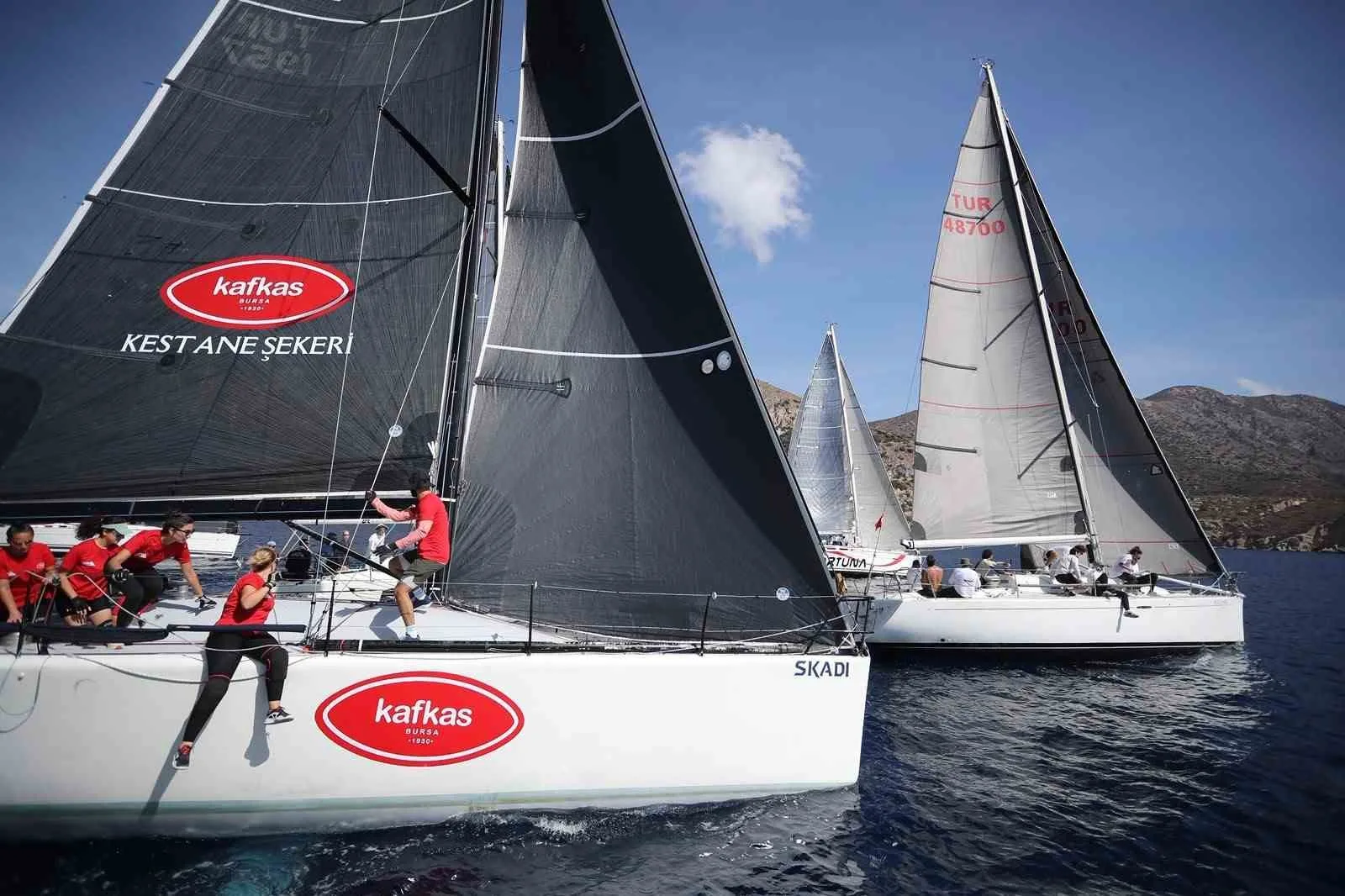 Bursalı yelkenciler Knidos Cup’ta kürsüye çıktı