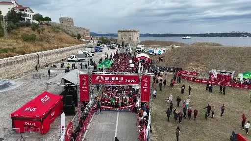 Tarihi Alan’da Uluslararası Gelibolu Maratonu 11. kez düzenlendi