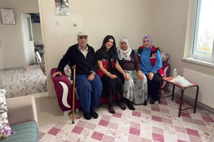 Şehit ailesine vefa ziyareti