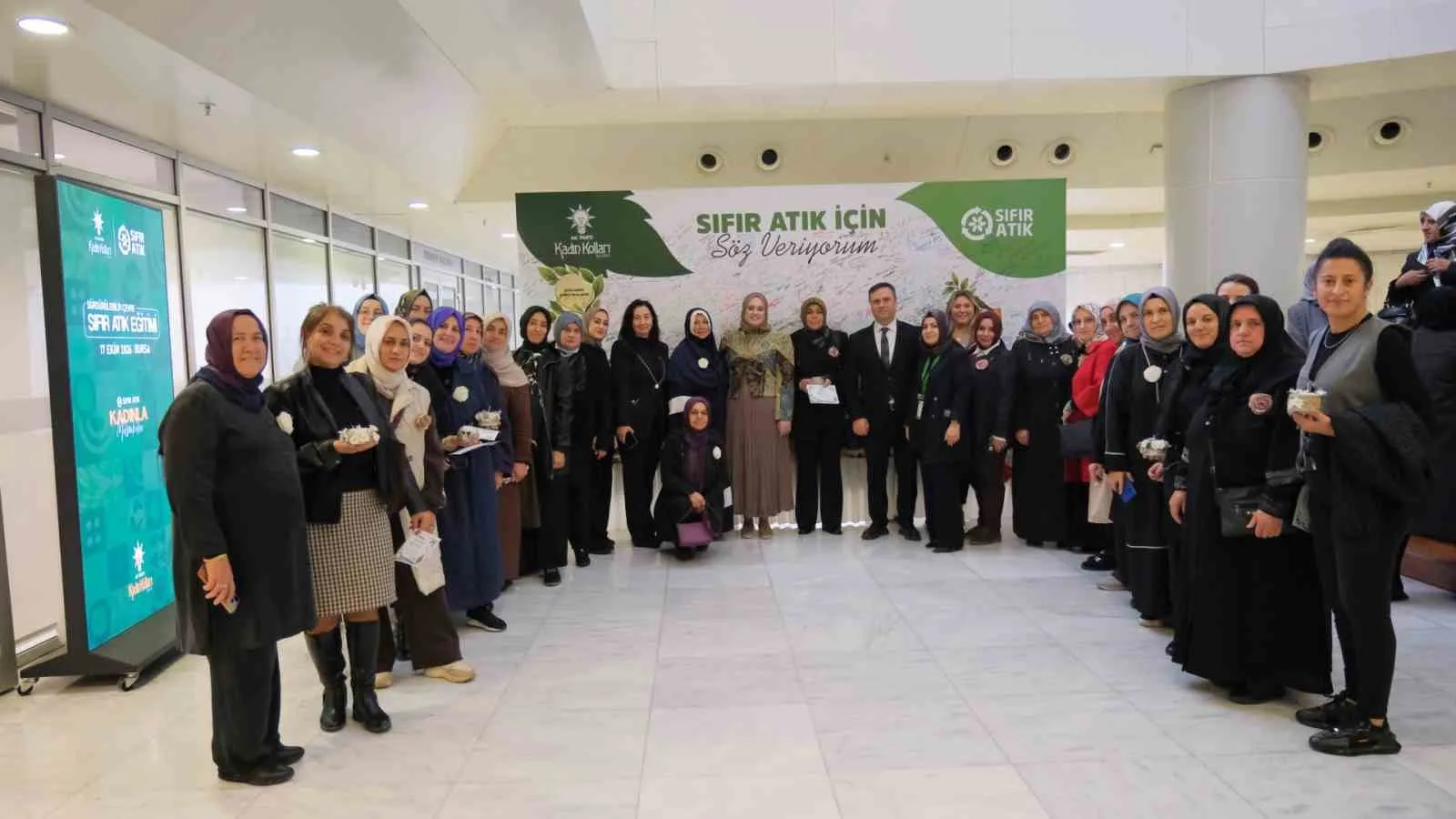 İnegöl Belediyesi’nden sıfır atık etkinliğinde örnek uygulama