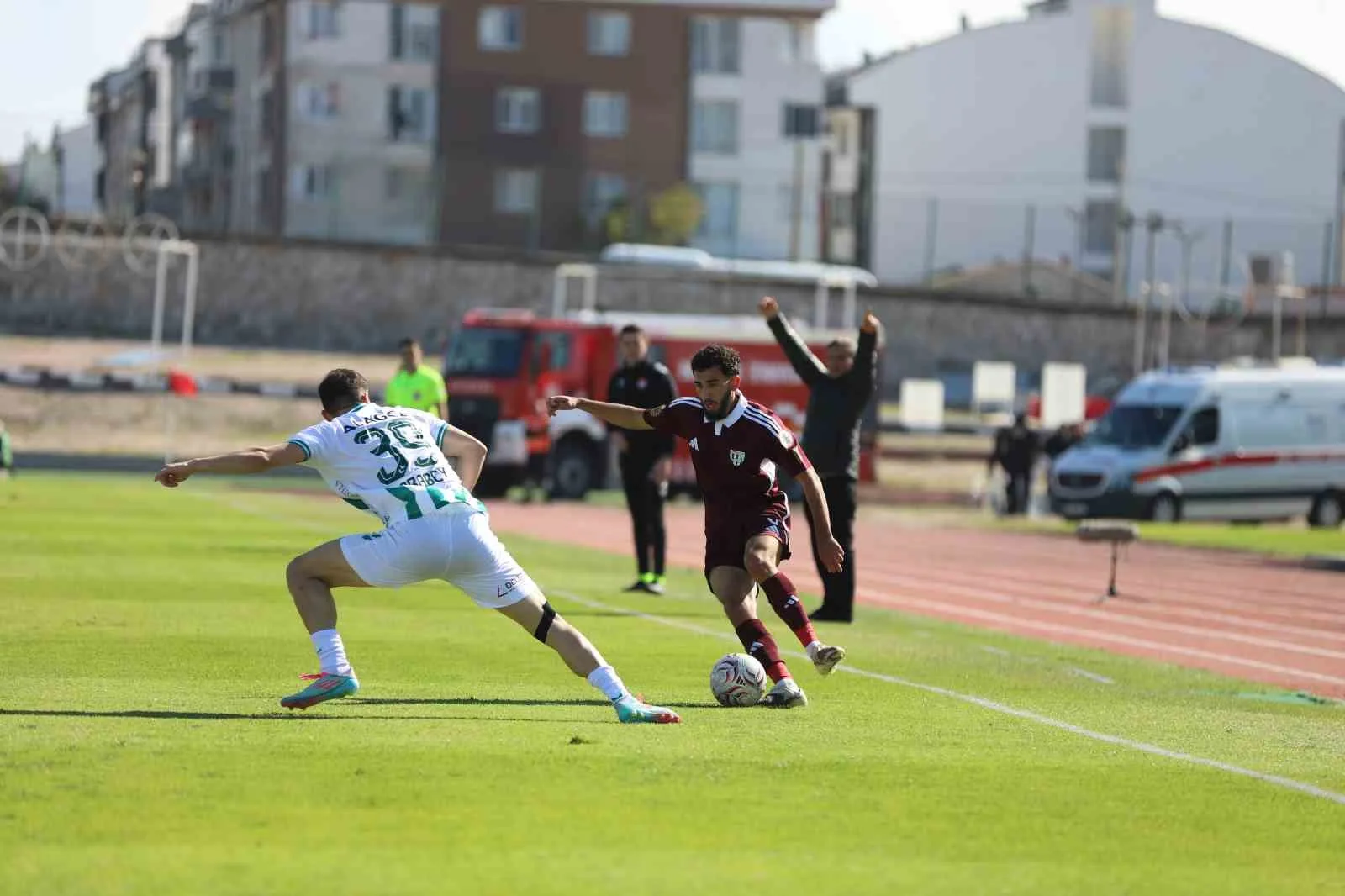 Trendyol 1. Lig: Bandırmaspor: 1 - Iğdır Futbol Kulübü: 2