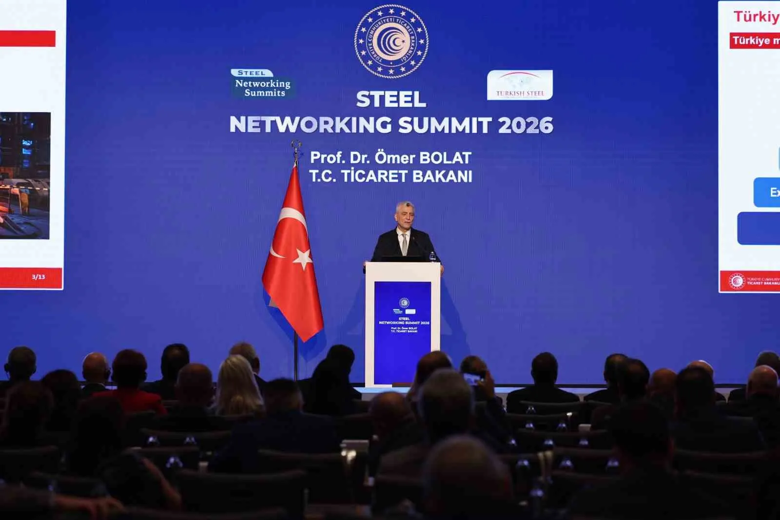 Bakan Bolat: "Türkiye 38,1 milyon tonluk çelik üretimiyle Avrupa’da 1’inci"