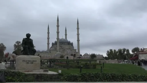 Edirne’de Mimar Sinan’ın şaheseri ressamlara ilham oldu